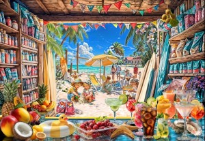 Bluebird: View on the Beach (1000) legpuzzel