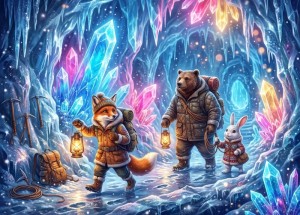 Bluebird: The Ice Crystal Cave (104XL) kinderpuzzel