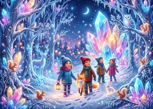 Bluebird: A Magical Night in the Woods (204XL) kinderpuzzel