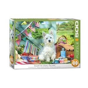 Eurographics: Scottie Dog Picnic (500XL) legpuzzel