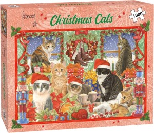 Francien Christmas Cats (1000) kerstpuzzel