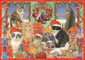Francien Christmas Cats (1000) kerstpuzzel