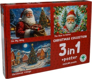 Mr Broccoli: Christmas Collection 3in1 (3x1000) kerstpuzzels