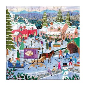Galison: Little Winter Town (300XL) winterpuzzel