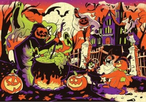 Ridley's: A Haunted Halloween (500) halloweenpuzzel