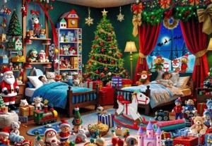 Bluebird: Christmas Delivery (1000) kerstpuzzel