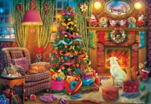 Bluebird: Cozy Christmas Living (1000) kerstpuzzel