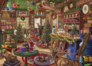 Bluebird: The Christmas Shop (500) kerstpuzzel
