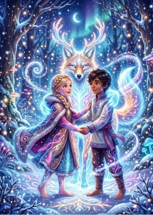 Bluebird: Winter Dreams (300XL) verticale puzzel