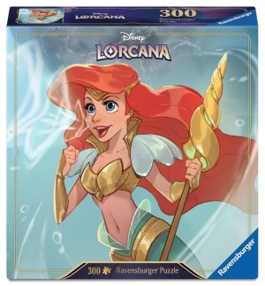 Ravensburger: Disney Lorcana Ariel Sonic Warrior (300) disneypuzzel