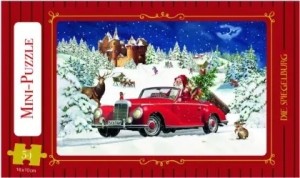 Coppenrath: Santa in Car (54) minipuzzel