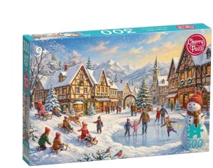 Cherry Pazzi: Snowglow Village (300XL) kerstpuzzel
