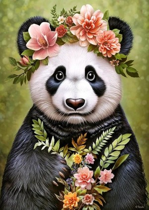 Cherry Pazzi: A Hug in Bloom (300XL) verticale puzzel