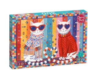 Cherry Pazzi: Kittens in Love (300XL) kattenpuzzel