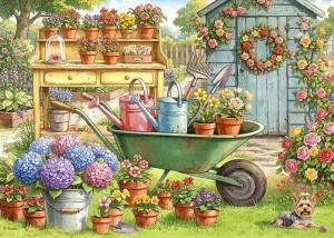 Cherry Pazzi: Potting Joy (300XL) legpuzzel