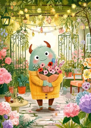 Cherry Pazzi: Too Cute to Spook (300XL) verticale puzzel