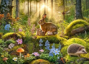 Cherry Pazzi: Forest Friends (300XL) legpuzzel