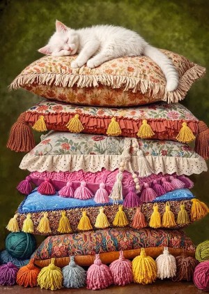 Cherry Pazzi: Little Dreamer (1000) verticale puzzel