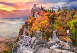 Castorland: Guaita Tower, San Marino (1000) legpuzzel