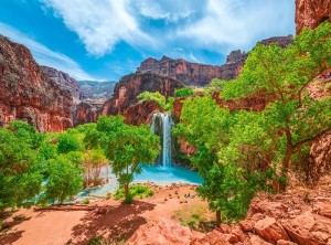 Castorland: Havasu Falls, Arizona (2000) legpuzzel