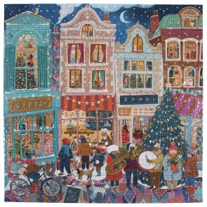 Eeboo: A Happy Holiday (1000) vierkante puzzel