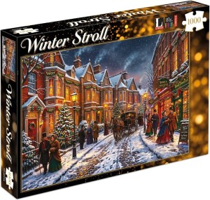 Tucker's Fun Factory: Winter Stroll (1000) kerstpuzzel