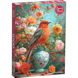 Cherry Pazzi: Floral Melody (1000) verticale puzzel
