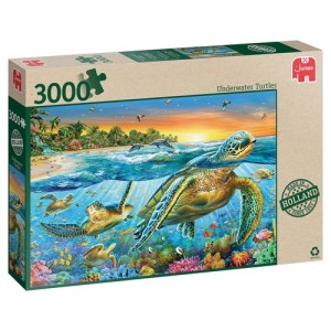Jumbo: Underwater Turtles (3000) legpuzzel OP = OP