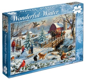Tucker's Fun Factory: Wonderful Winter (1000) winterpuzzel