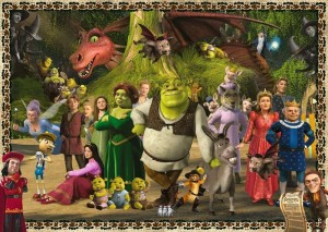 Ravensburger: Shrek - Get out of my Swamp (1000) legpuzzel