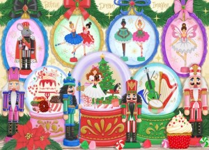 Pieces and Peace: Nutcracker Christmas (500) kerstpuzzel