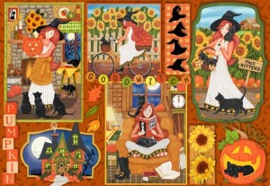 Pieces and Peace: Halloween Pals (1000) halloweenpuzzel