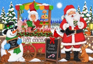 Alipson: Santa's Sweet Shop (1000) kerstpuzzel