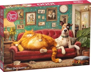 Cherry Pazzi: Fitness Starts Tomorrow (1000) legpuzzel