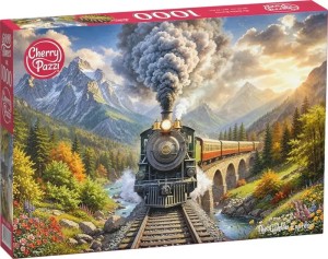 Cherry Pazzi: The Golden Express (1000) treinpuzzel