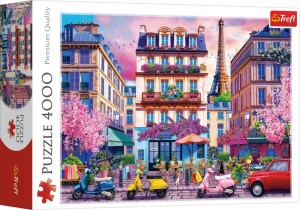 Trefl: Spring in Paris (4000) legpuzzel