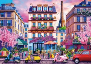 Trefl: Spring in Paris (4000) legpuzzel
