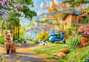 Castorland: Lake Path (500) legpuzzel