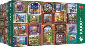 Trefl: Windows of the Seasons (10000) grote legpuzzel