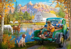 Castorland: Yellowstone (1500) legpuzzel