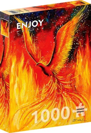 Enjoy: Phoenix Bird (1000) verticale puzzel