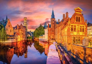 Castorland: Bruges, Belgium (500) legpuzzel