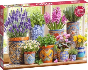 Cherry Pazzi: Pottery in Bloom (1000) legpuzzel