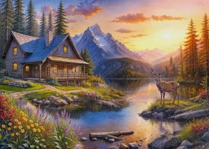 Cherry Pazzi: Mountain Dreams (1000) legpuzzel