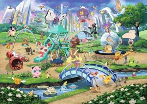Ravensburger: Pokémon - Eevee and Park (1000) legpuzzel