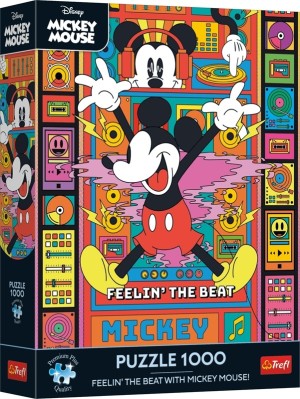 Trefl: Feelin' the Beat with Mickey Mouse (1000) verticale puzzel