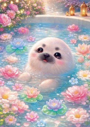 Trefl: Cute Seal (500) verticale puzzel