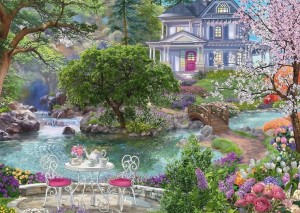 Schmidt: Lakeside Villa (1000) legpuzzel