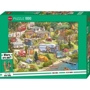 Heye: Where are you - Caravan Site (1000) legpuzzel
