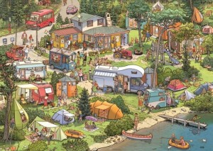 Heye: Where are you - Caravan Site (1000) legpuzzel